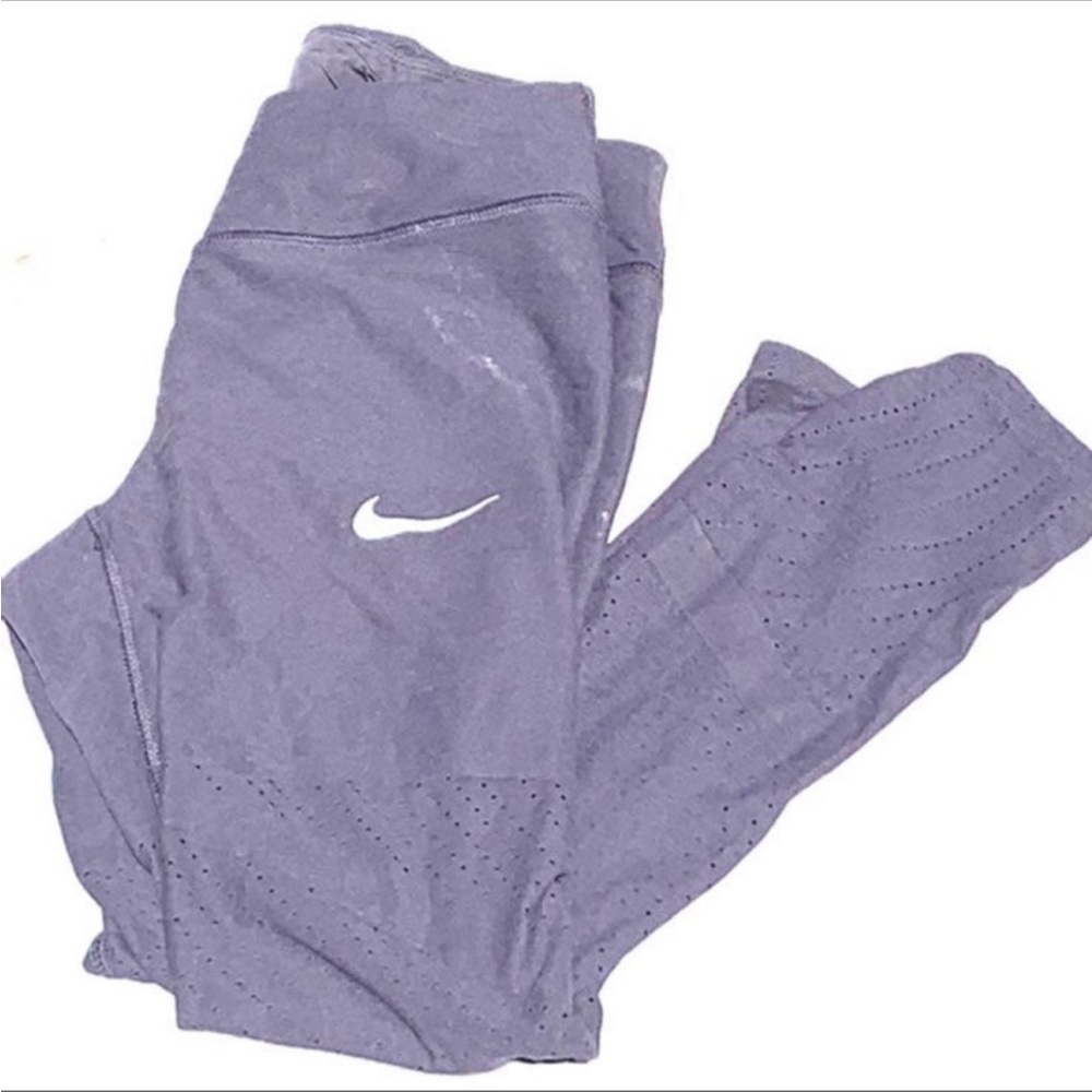 NIKE GREY PERFORMANCE LEGGINGS